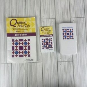Calculated Industries Quilters FabriCalc Fabric Calculator #8400 Works Great!
